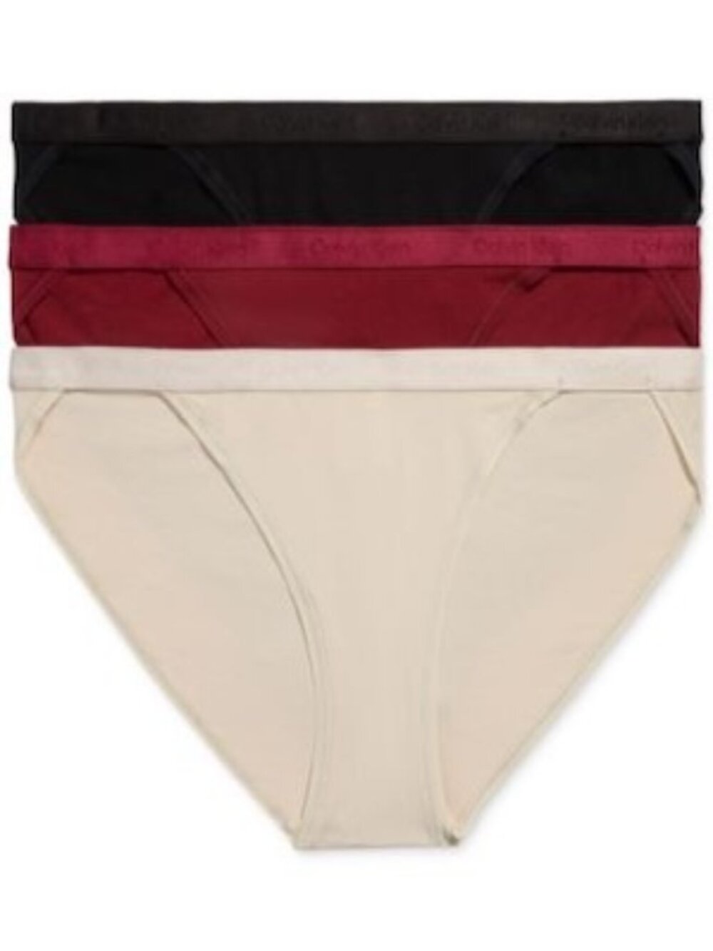 Calvin Klein Women's 3-Pk. Modern Logo String Bikini Underwear QD5245